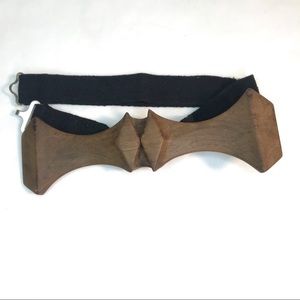 Wood bow tie - made from Reclaimed River Cypress by local artist. Adjustable
